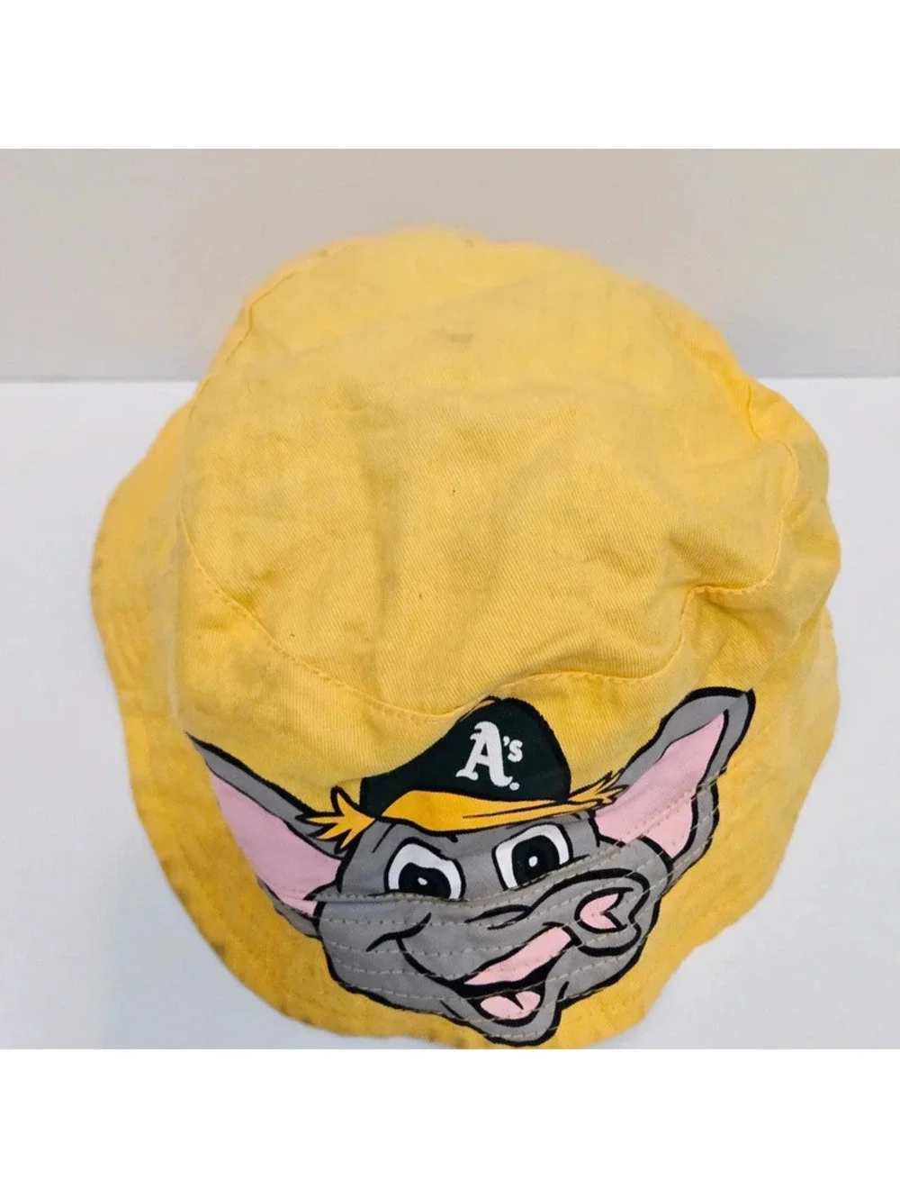 Oakland Athletics A's Kids Reversible Bucket Hat Melonwear MLB Baseball Rare HTF